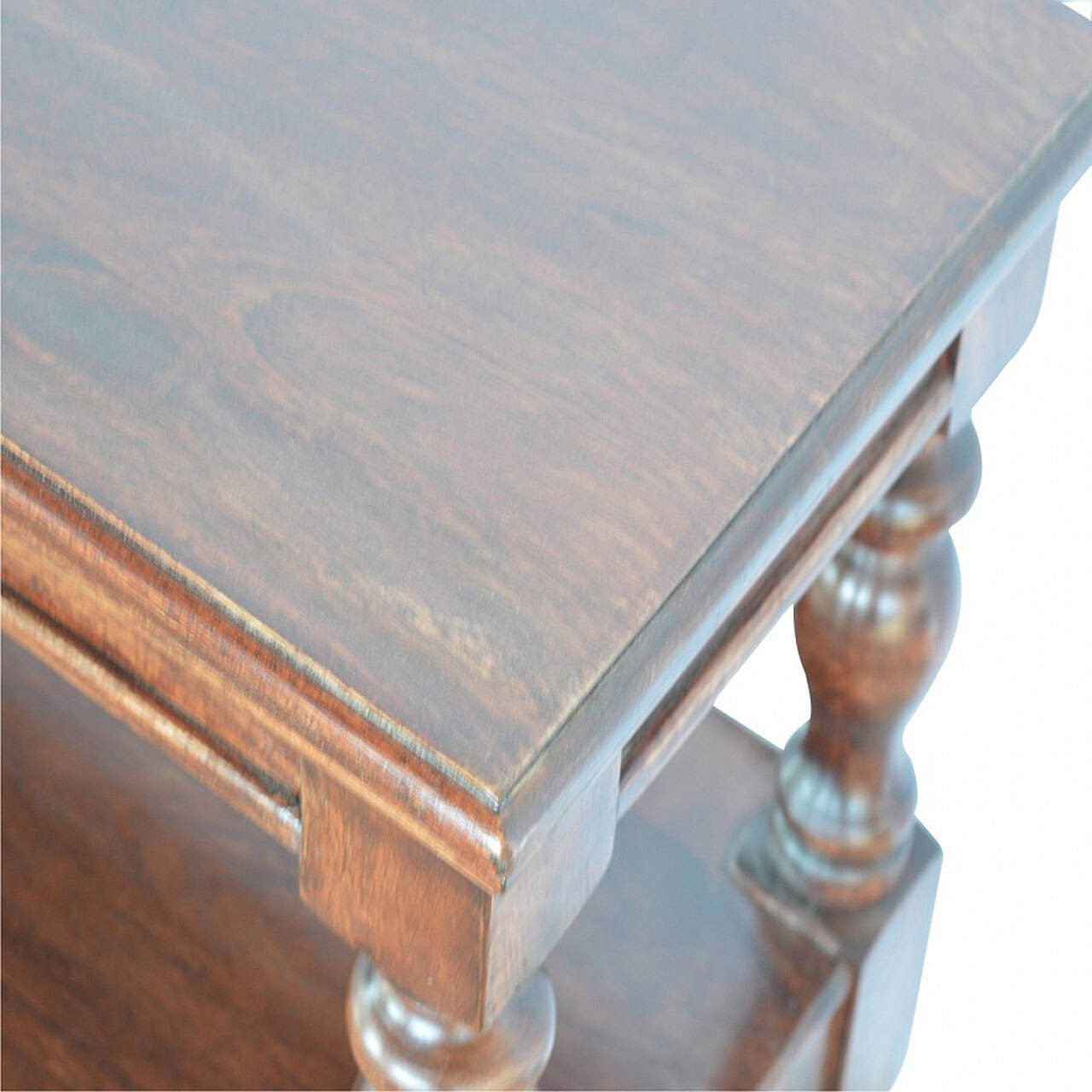 Solid Wood Turned Leg Console Table – Additional view 2